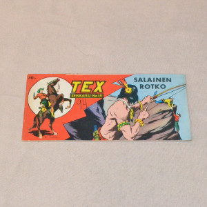 Tex liuska 18 - 1960 Salainen rotko (8. vsk)